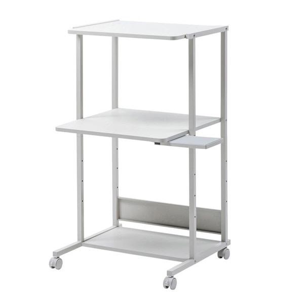 サンワサプライ パソコンラック 650×610×1150mm RAC-EC37N 1個（ご注文単位1個）【直送品】