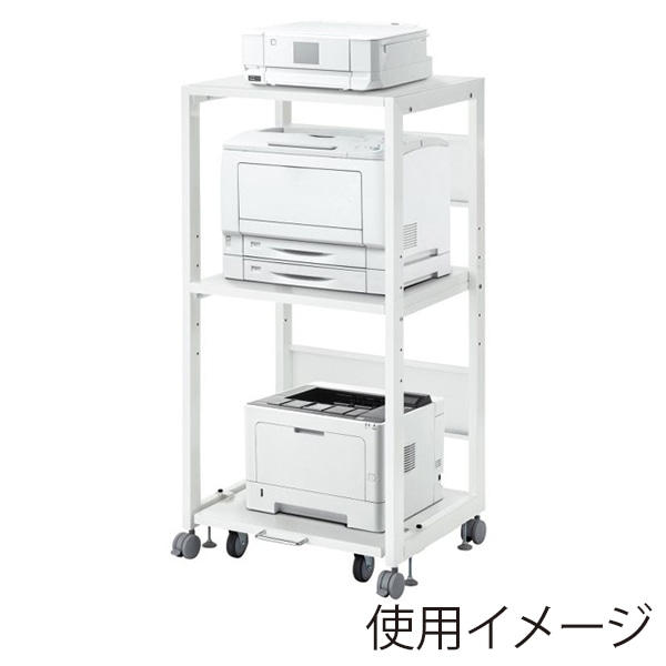 サンワサプライ 高耐荷重プリンタラック W600 LPS-T121H 1個(ご注文単位1個)【直送品】