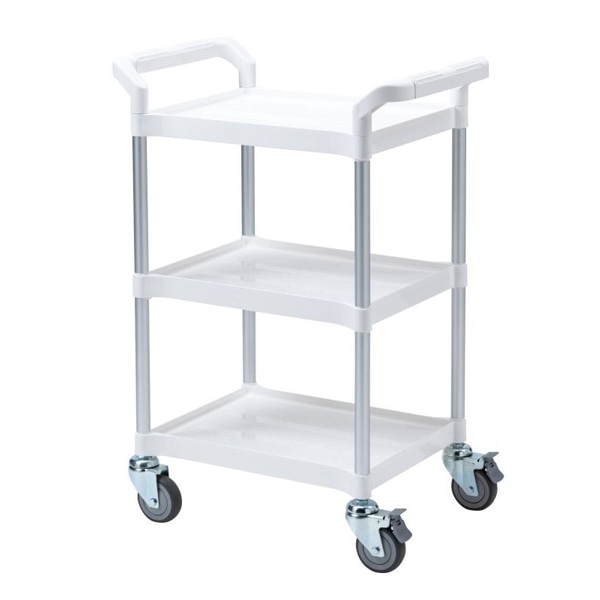 サンワサプライ 3段式カート ホワイト CART-FA3W 1個（ご注文単位1個）【直送品】