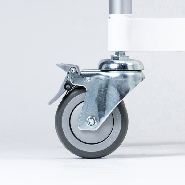 サンワサプライ 3段式カート ホワイト CART-FA3W 1個（ご注文単位1個）【直送品】