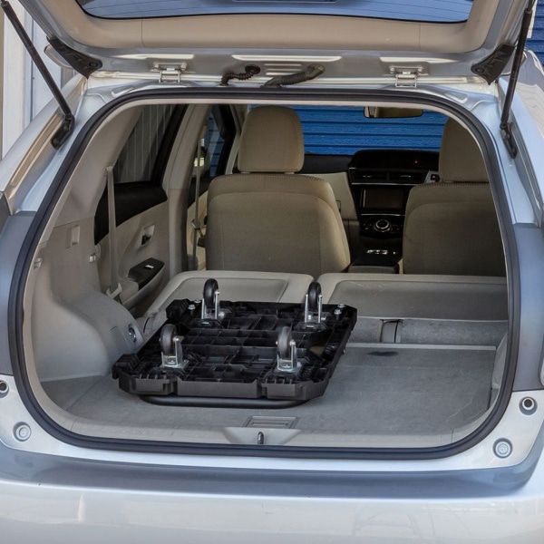 サンワサプライ 取っ手つき台車 大 CART-FA7HBK 1個（ご注文単位1個）【直送品】