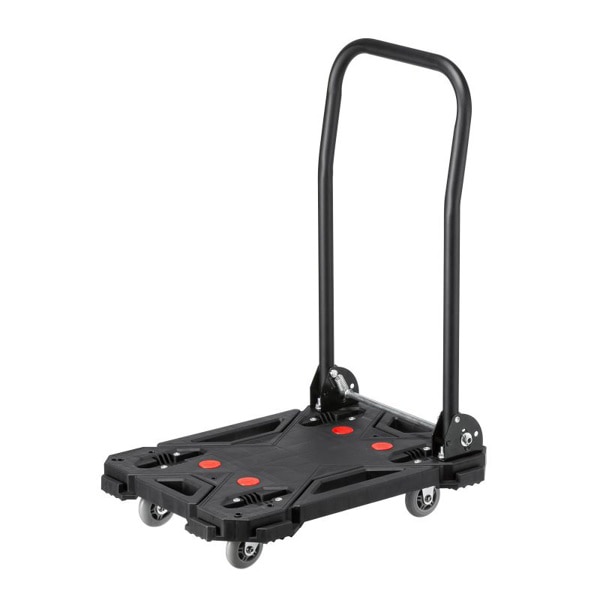 サンワサプライ 取っ手つき台車 小 CART-FA8HBK 1個（ご注文単位1個）【直送品】