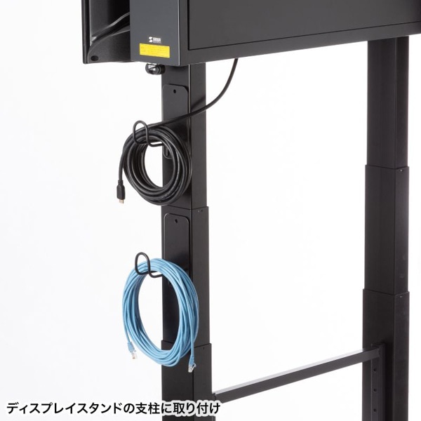 サンワサプライ マグネット貼付けケーブルフック 大 2個セット RAC-CF5 1個（ご注文単位1個）【直送品】