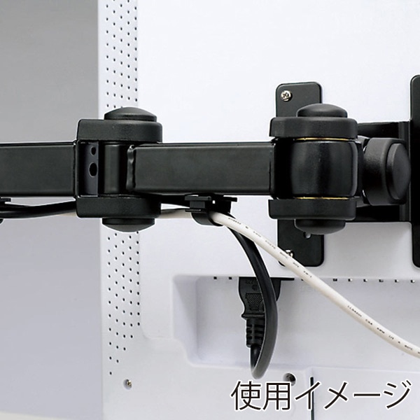 サンワサプライ デュアルシステムアーム ノートPC台付き CR-LA602 1個（ご注文単位1個）【直送品】