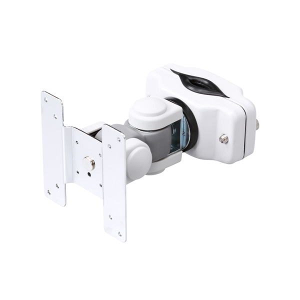 サンワサプライ 支柱取付け液晶モニタアーム 支柱径25～40mm 短タイプ CR-LA351 1台（ご注文単位1台）【直送品】