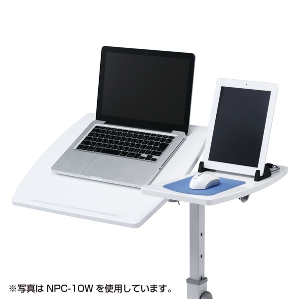 サンワサプライ ノートパソコンデスク ブラック NPC-10BK 1台（ご注文単位1台）【直送品】