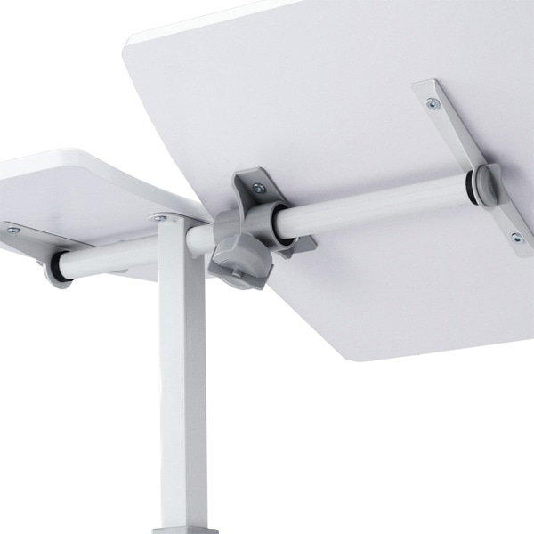 サンワサプライ ノートパソコンデスク ホワイト NPC-10W 1台(ご注文単位1台)【直送品】