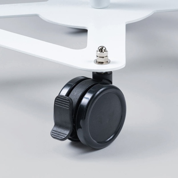 サンワサプライ iPad・タブレット用キャスター付きスタンド 7～11インチ対応 CR-LASTTAB16W 1台（ご注文単位1台）【直送品】