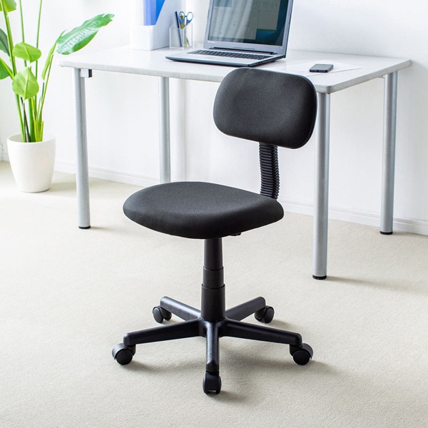 サンワサプライ OAチェア ブラック SNC-A1BK 1台（ご注文単位1台）【直送品】