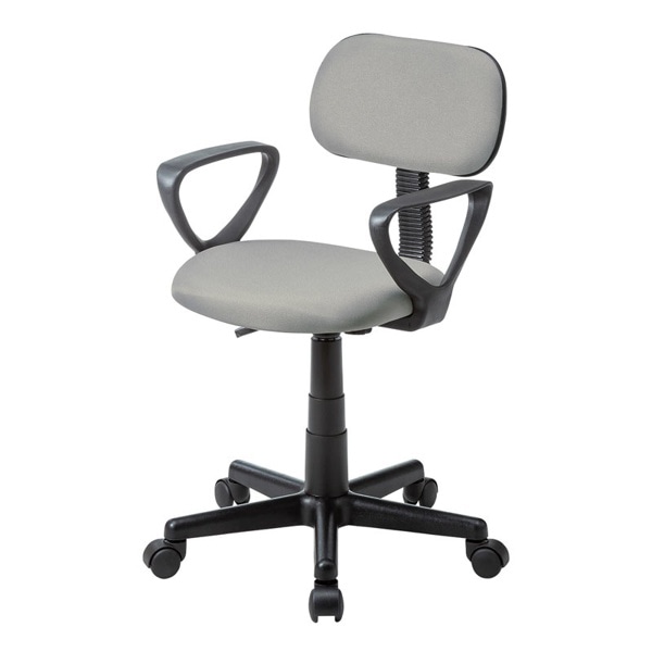 サンワサプライ OAチェア 肘かけ付き ライトグレー SNC-A1ALGY 1個（ご注文単位1個）【直送品】