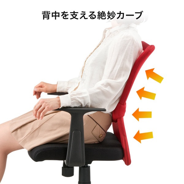 サンワサプライ メッシュチェア 肘かけ付き ブラック SNC-NET14ABK 1個（ご注文単位1個）【直送品】