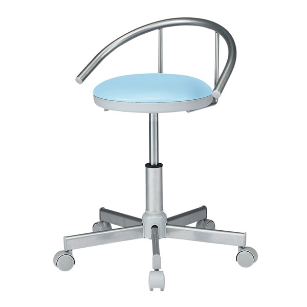 サンワサプライ OAチェア ブルー SNC-RD1VBL2 1個（ご注文単位1個）【直送品】