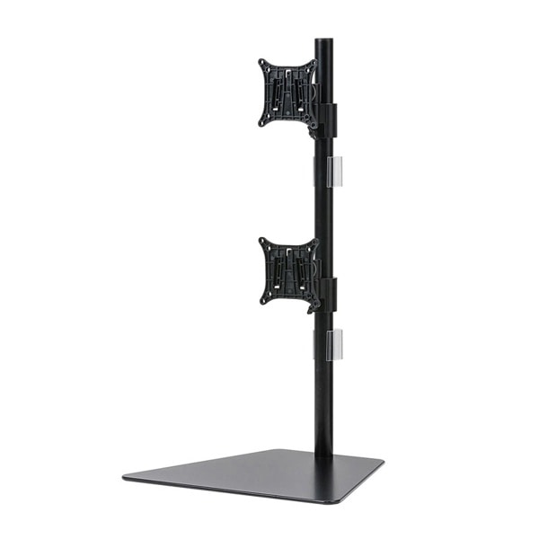 サンワサプライ 液晶モニタスタンド 上下2面 CR-LA1506BK 1個（ご注文単位1個）【直送品】