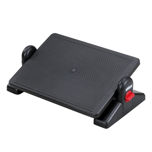 サンワサプライ エルゴノミクスフットレスト 無段階調整水平 ブラック MR-FR3N 1個（ご注文単位1個）【直送品】