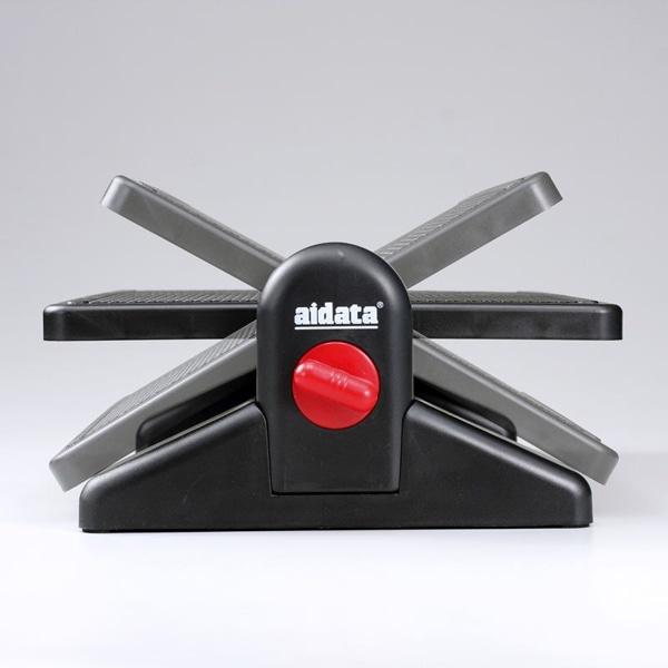 サンワサプライ エルゴノミクスフットレスト 無段階調整水平 ブラック MR-FR3N 1個（ご注文単位1個）【直送品】