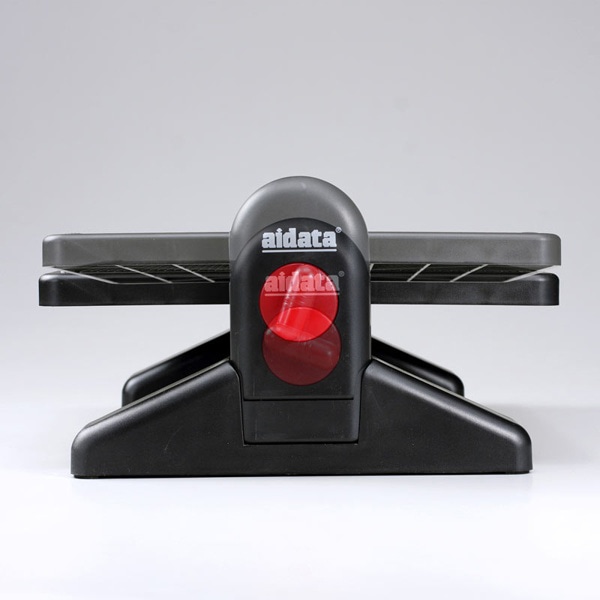 サンワサプライ エルゴノミクスフットレスト 無段階調整水平 ブラック MR-FR3N 1個（ご注文単位1個）【直送品】