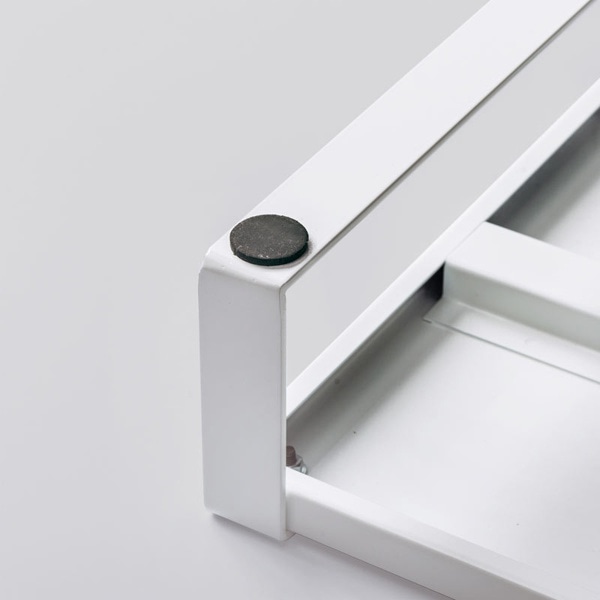 サンワサプライ スチール製机上ラック W1000mm ホワイト MR-LC209WN 1個(ご注文単位1個)【直送品】