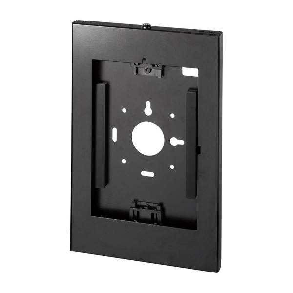 サンワサプライ iPad用スチール製ケース ブラック CR-LAIPAD16BK 1個（ご注文単位1個）【直送品】