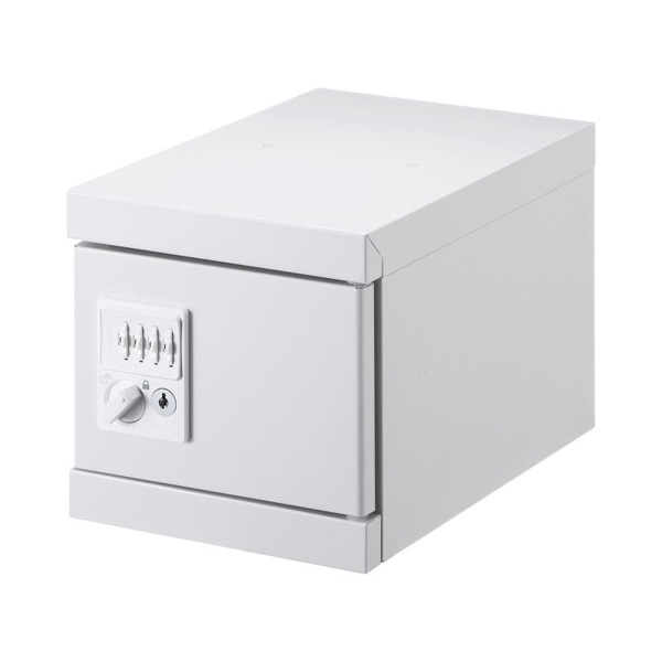 サンワサプライ 小型ロッカー 200×300×200mm PLK-PS200W 1個（ご注文単位1個）【直送品】