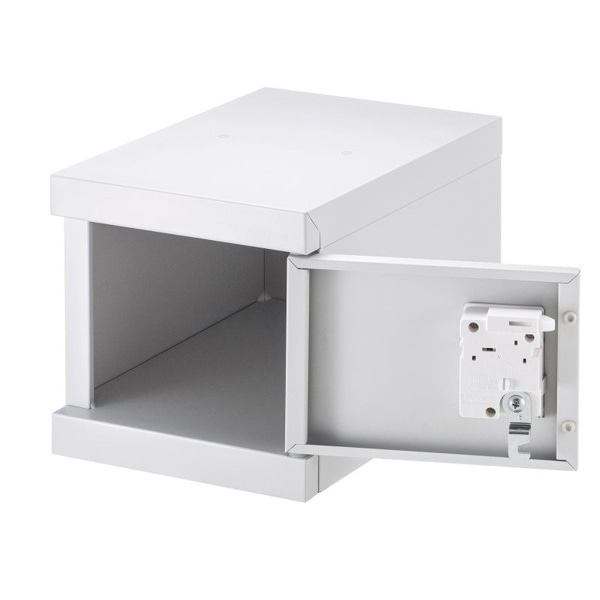 サンワサプライ 小型ロッカー 200×300×200mm PLK-PS200W 1個(ご注文単位1個)【直送品】