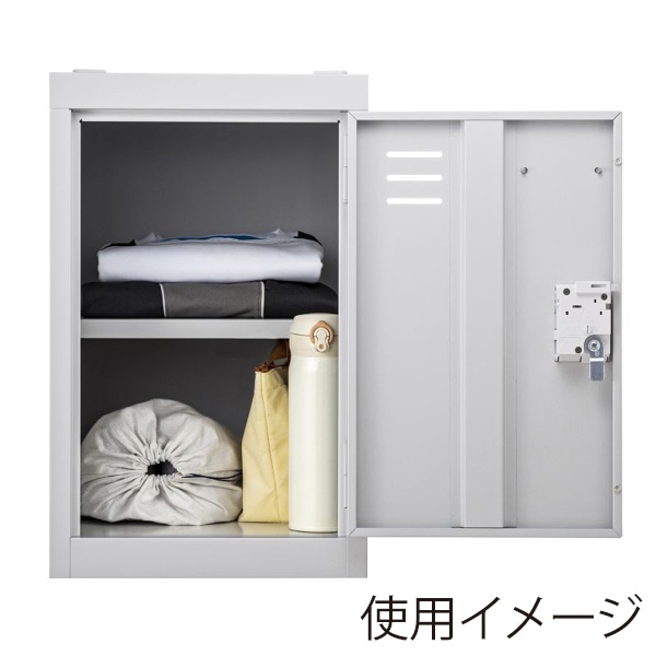 サンワサプライ 個別ロッカー 316×400×500mm PLK-PS300W 1個(ご注文単位1個)【直送品】