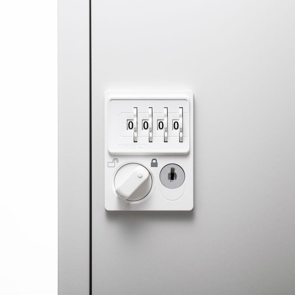 サンワサプライ 個別ロッカー 316×400×500mm PLK-PS300W 1個(ご注文単位1個)【直送品】