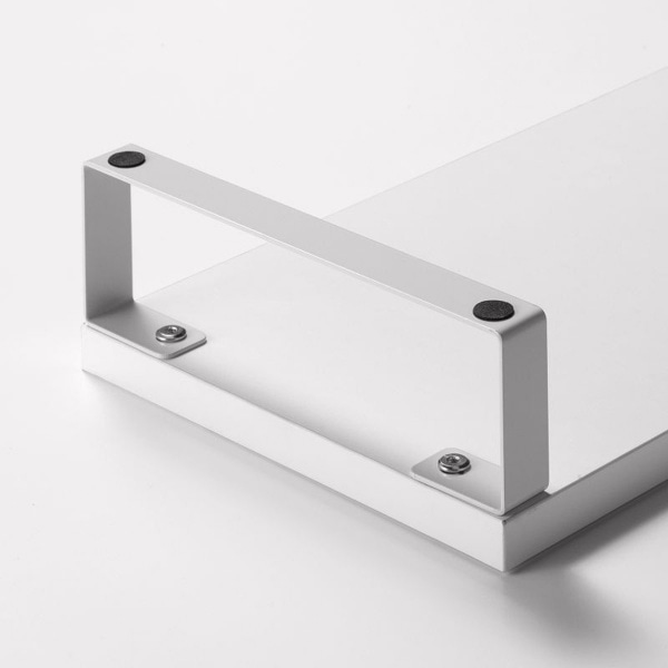 サンワサプライ 木製机上ラック W600mm ホワイト MR-LC312W 1個（ご注文単位1個）【直送品】