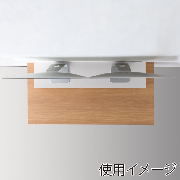 サンワサプライ 木製机上ラック W1000mm ホワイト MR-LC314W 1個（ご注文単位1個）【直送品】