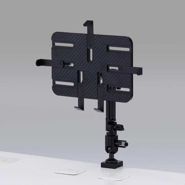 サンワサプライ 7~11インチ対応タブレットアーム クランプ式 CR-LATAB14N 1個(ご注文単位1個)【直送品】