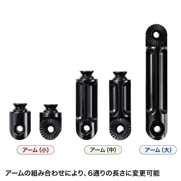 サンワサプライ 7~11インチ対応タブレットアーム クランプ式 CR-LATAB14N 1個(ご注文単位1個)【直送品】