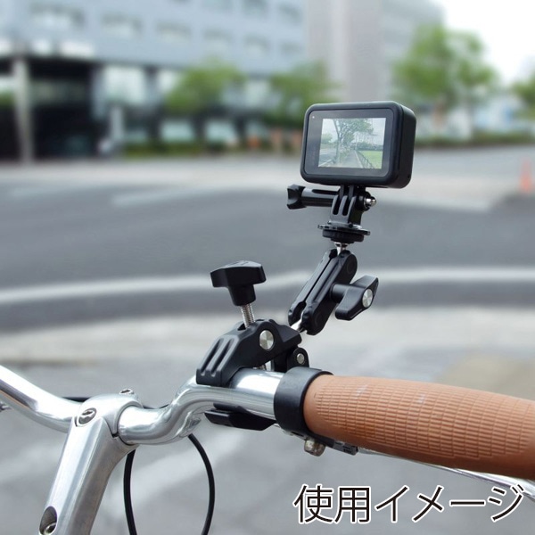 サンワサプライ クランプ式カメラマウント 小型タイプ CR-LACAM5 1個(ご注文単位1個)【直送品】