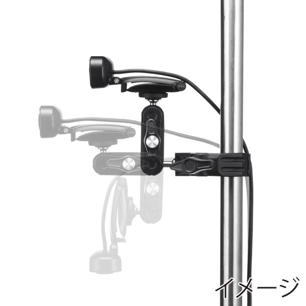 サンワサプライ クランプ式カメラマウント 小型タイプ CR-LACAM5 1個(ご注文単位1個)【直送品】