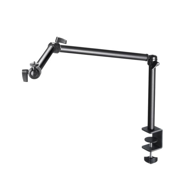 サンワサプライ クランプ式カメラマウント 3関節タイプ CR-LACAM7 1個（ご注文単位1個）【直送品】