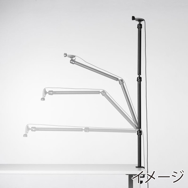 サンワサプライ クランプ式カメラマウント 3関節タイプ CR-LACAM7 1個（ご注文単位1個）【直送品】