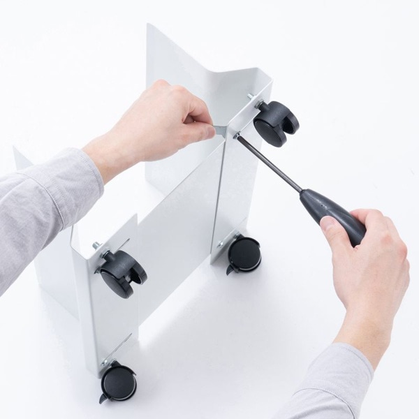 サンワサプライ CPUスタンド 取付幅150~250mm CP-052 1個(ご注文単位1個)【直送品】