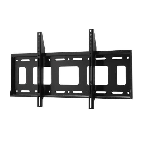 サンワサプライ 壁面固定式ディスプレイ金具 86型対応 CR-PLKG19BK 1個（ご注文単位1個）【直送品】