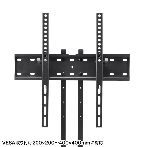サンワサプライ ディスプレイスタンド ロータイプ ブラック CR-PL60BK 1個（ご注文単位1個）【直送品】