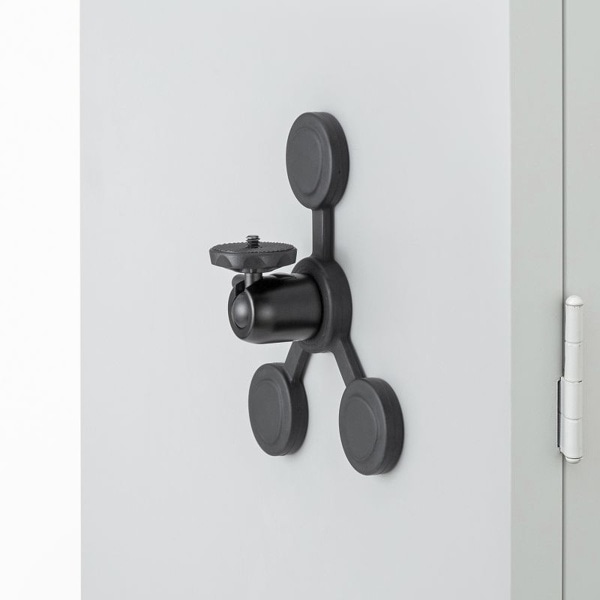 サンワサプライ マグネットカメラマウント 平面・曲面用 CR-LACAMMG2 1個（ご注文単位1個）【直送品】