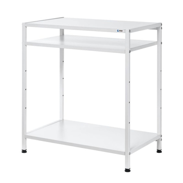 サンワサプライ 机上ラック 640×400×700mm 3段 MR-70W 1個（ご注文単位1個）【直送品】