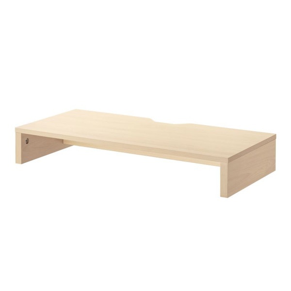 サンワサプライ 卓上モニター台 木目 MR-LC103M 1個（ご注文単位1個）【直送品】