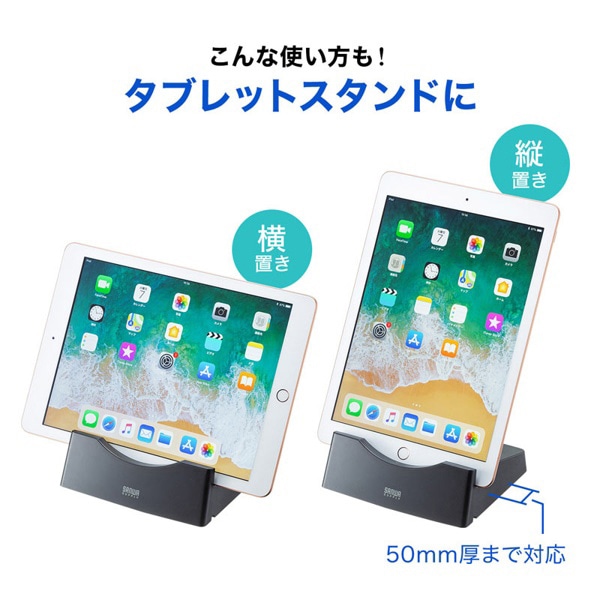 サンワサプライ データホルダー ブラック DH-319BK 1個（ご注文単位1個）【直送品】