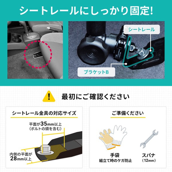 サンワサプライ 車載用タブレットスタンド CAR-SPHLD2 1個（ご注文単位1個）【直送品】