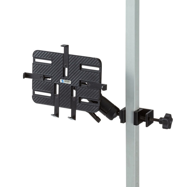 サンワサプライ 支柱取り付け用タブレットホルダー 2関節 CAR-SPHLD3 1個(ご注文単位1個)【直送品】