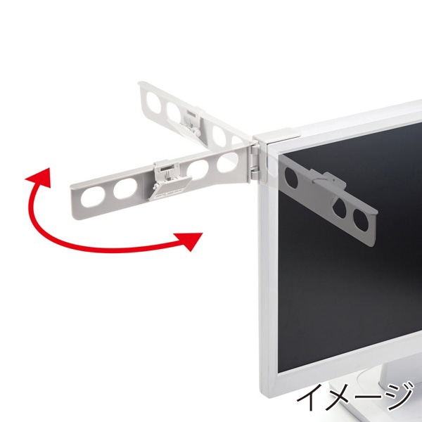 サンワサプライ データホルダー A4対応 ホワイト DH-210N 1個（ご注文単位1個）【直送品】