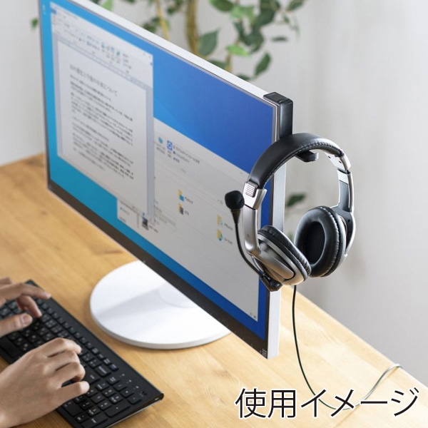 サンワサプライ マルチフック 粘着テープ固定式 PDA-STN70BK 1個(ご注文単位1個)【直送品】