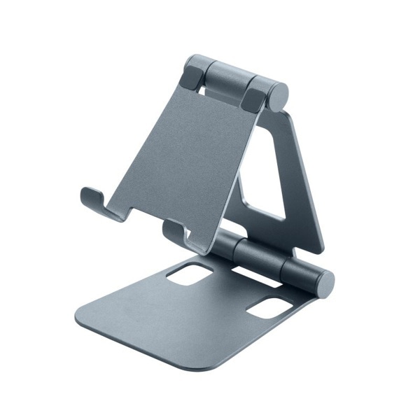 サンワサプライ スマートフォンスタンド 2関節 PDA-STN81GY 1個(ご注文単位1個)【直送品】