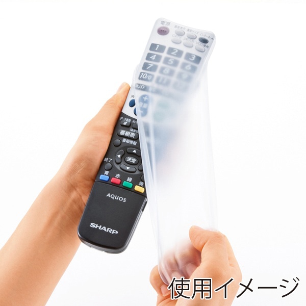 サンワサプライ マルチリモコンカバー Lサイズ TVDCV-RC2 1個(ご注文単位1個)【直送品】