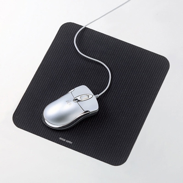サンワサプライ 静電気除去マウスパッド ブラック MPD-SE1BK 1個（ご注文単位1個）【直送品】