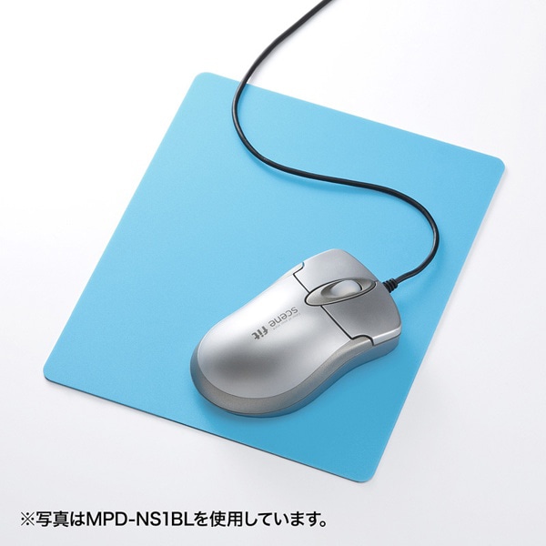 サンワサプライ ずれないマウスパッド グレー MPD-NS1GY 1個（ご注文単位1個）【直送品】