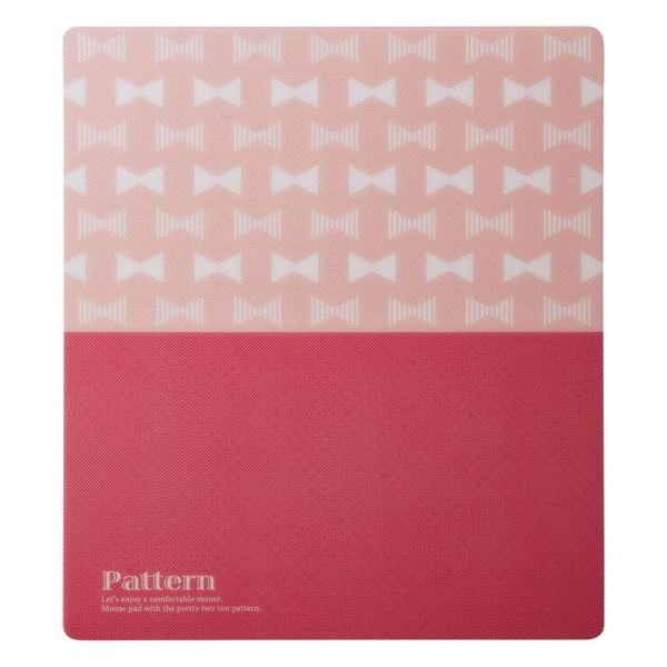 サンワサプライ パターンマウスパッド リボン MPD-216D 1個（ご注文単位1個）【直送品】